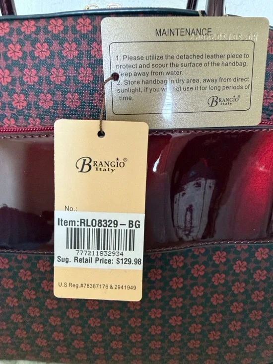 BEAUTIFUL FLORAL-PATTERNED HANDBAG - Picture 11 of 15